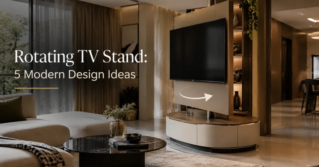 Rotating TV Stand